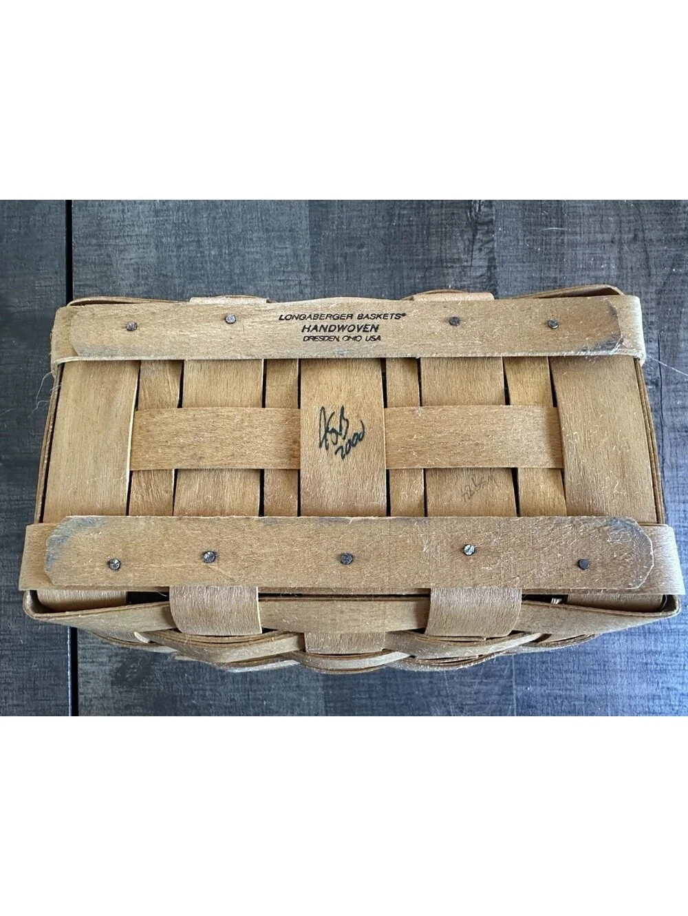 Longaberger authentic 2001
